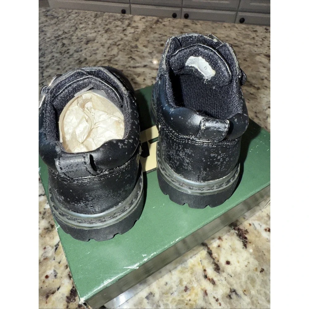 Outland Outdoor Boys Faux Leather Waterproof‎ Boots/Shoes Size 6 New. 4536